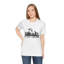 Load image into Gallery viewer, The Game That Goes There | Unisex Jersey Short Sleeve Tee
