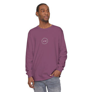 Classic Genderless Longsleeve Tee - Purple