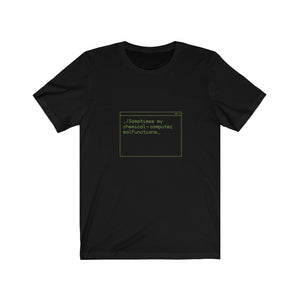 Chemical Computer | Unisex Jersey Short Sleeve Tee